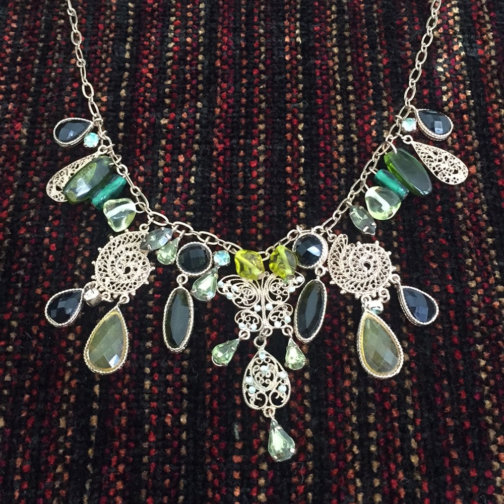 Cookie Lee Vintage Style Choker Butterfly Accent